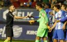 Munir (Málaga): "El público (de El Sadar) metió mucha presión al árbitro"