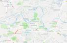 Mapa de las alteraciones de tráfico en Pamplona para este jueves, 7 de marzo.
