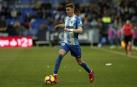 Iván Alejo, baja ante Osasuna por una lesión en el adductor derecho