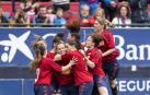 Las jugadoras de Osasuna, con la mente fría por un objetivo