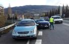 Colisión de dos vehículos cerca de Aizoain, sin heridos