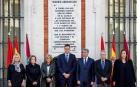 Una corona de laurel homenajea a las víctimas del 11-M quince años después
