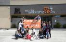 Fotografía de grupo tomada en la mañana de este martes a los estudiantes responsables de sacar adelante la iniciativa.