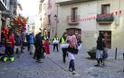 El equipo de rodaje de la película china 'Line Walker II' ha filmado esta semana en tafalla. la escena estrella ha sido la de una persecución de coches que se desarrolla durante un supuesto encierro de san fermín. cientos de navarros han participado en el rodaje como figurantes