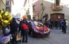 El equipo de rodaje de la película china 'Line Walker II' ha filmado esta semana en tafalla. la escena estrella ha sido la de una persecución de coches que se desarrolla durante un supuesto encierro de san fermín. cientos de navarros han participado en el rodaje como figurantes