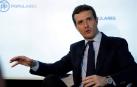 El presidente del PP, Pablo Casado.
