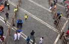 Vídeo del inicio del rodaje de las escenas del encierro en la plaza Consistorial de Pamplona.