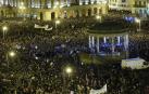 Una multitudinaria manifestación en Pamplona pone fin a la huelga feminista