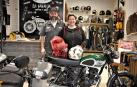 Un viaje en moto con estilo 'retro'