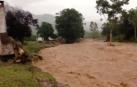 Imagen de las inundaciones tras el paso de Idai en Zimbabue.