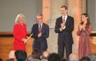 Catalán y Sanzol, con sus Premios Nacionales