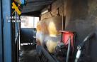 Depósito de combustible con gasóleo bonificado detectado en dos empresas navarras
