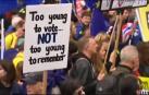 Miles de británicos piden volver a votar sobre el Brexit