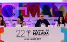 Lectura del fallo del palmarés del 22 Festival de Cine Málaga.