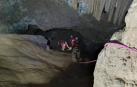 Rescatados dos jóvenes tras pasar la noche perdidos en el interior de una cueva en Alli
