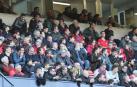Fotos del búscate en la grada del Osasuna - Nàstic