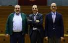 Despedidas en el último pleno de legislatura del Parlamento foral