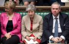 El Parlamento británico buscará el lunes evitar una salida abrupta de la UE