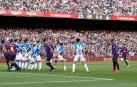 Messi finiquita el clásico catalán en 20 minutos