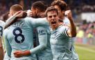 César Azpilicueta inicia la remontada del Chelsea en Cardiff
