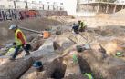 La necrópolis musulmana de Tudela saca a la luz 100 sepulturas “únicas”