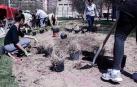 Dos nuevos parterres se suman al programa municipal 'Barrios de colores'