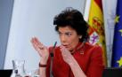 La ministra portavoz Celaá.