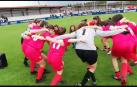 Celebración de la selección femenina navarra sub17