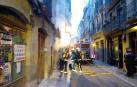 Un incendio causa daños cuantiosos en la peña Alegría de Pamplona