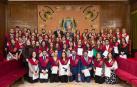 75 alumnos del Programa de Becas Alumni de la UN celebran su graduación