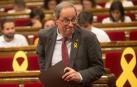 El Parlament insta a Torra a convocar elecciones o una cuestión de confianza