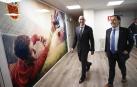 Rubiales alaba a Navarra y rehúye de las descalificaciones de Tebas