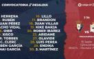 Convocatoria de Jagoba Arrasate para el choque ante el Deportivo