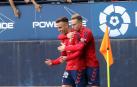Fotos del búscate en la grada del Osasuna - Extremadura