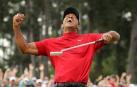 Tiger Woods conquista el Masters y vuelve a ganar un 'major' once años después