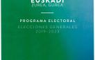 El programa electoral del PNV en Euskadi incluye a Navarra