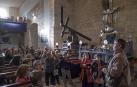 La Vera Cruz completa aforo en la visita al Santo Sepulcro de Estella