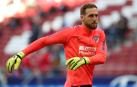 El portero del Atlético de Madrid, Jan Oblak.