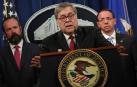 El fiscal general de Estados Unidos, William Barr.