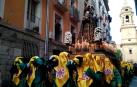 La Dolorosa desfila por las calles del Casco Viejo de Pamplona