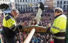 Imágenes de esta fiesta que se celebra el Sábado Santo en la plaza de los Fueros.