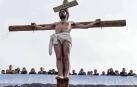 Fotos de la recreación de la Pasión viviente de Cristo en Andosilla