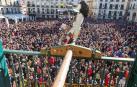 Imágenes de esta fiesta que se celebra el Sábado Santo en la plaza de los Fueros.