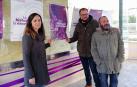 Ione Belarra, Guillen Carroza y Ricardo Feliu, de Unidas Podemos.