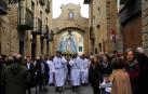 La patrona de Olite, la Virgen del Cólera, cambia de casa tras 150 años