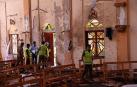 Varios atacantes suicidas se inmolaron en los atentados en serie en Sri Lanka