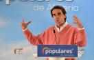 Aznar: "Si me encuentro a alguno de los candidatos, me dura muy poco"