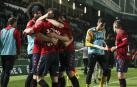 Galería de fotos de la victoria de Osasuna en Elche en la jornada 35 de la Liga 1/2/3.