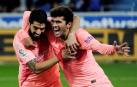 Aleñá y Suárez empujan al Barcelona hacia el alirón