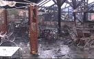 El fuego destruye las termas de A Chavasqueira, en Ourense